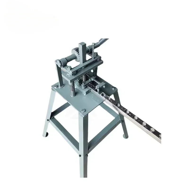 Stainless steel square pipe round tube punching hole machine