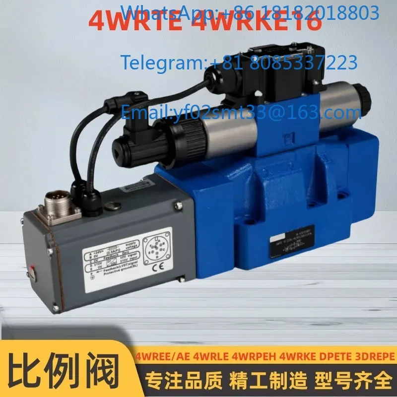 4WREE 4WRAE Series Proportional Directional & DBEME Overflow Servo Valve