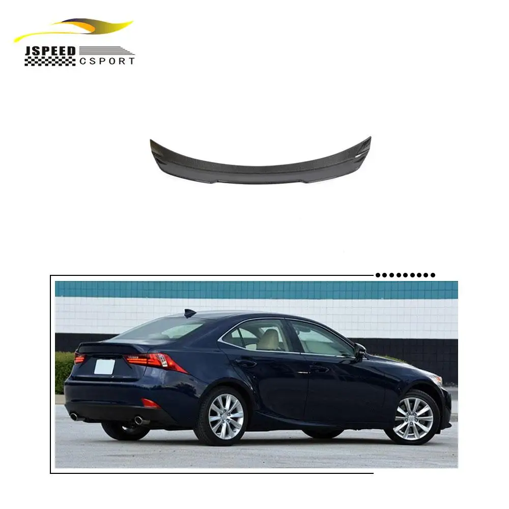 

Подходит для Lexus XE30 IS250 IS300 IS350 седан спойлер багажника из углеродного волокна 2014-2020