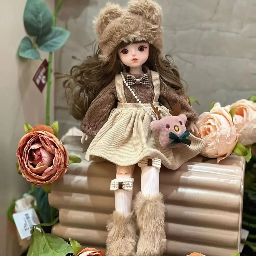 Poupées BJD aux herbes et beurre avec vêtements, cheveux longs, talons hauts, princesse, habiller, élégant, yeux attrayants, 1/6 SD, 30cm