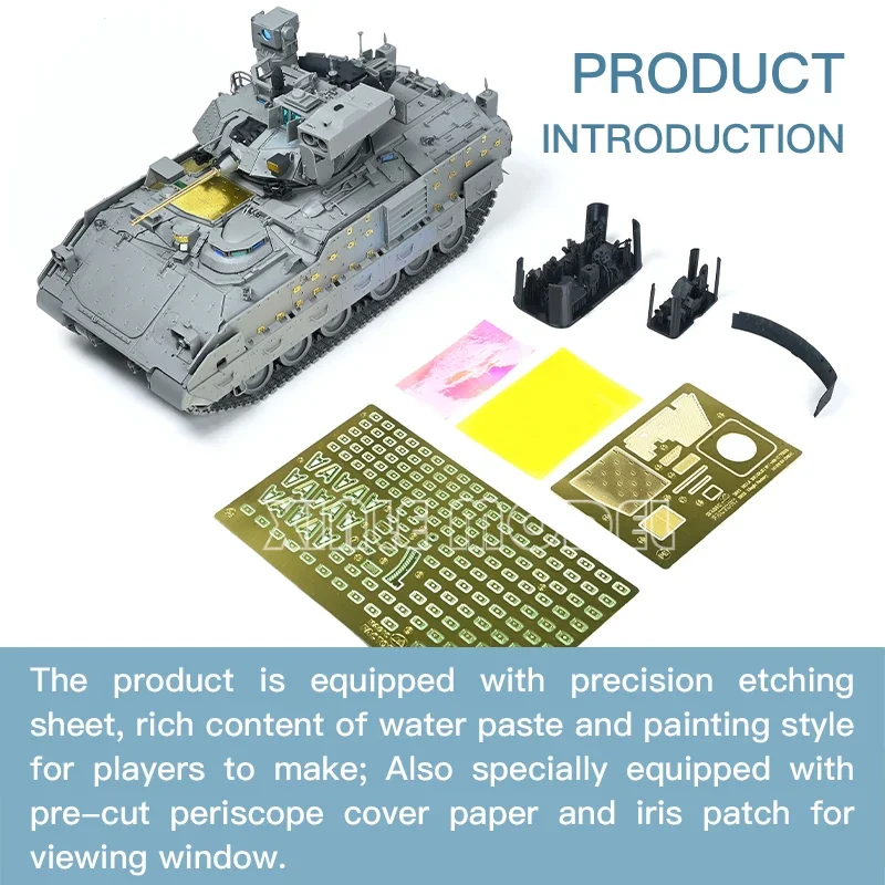 매직 팩토리, 플라스틱 조립 탱크 모델 키트 MF-2012 M2A4 브래들리 보병 전투 차량(CVTESS 포함) 1/35