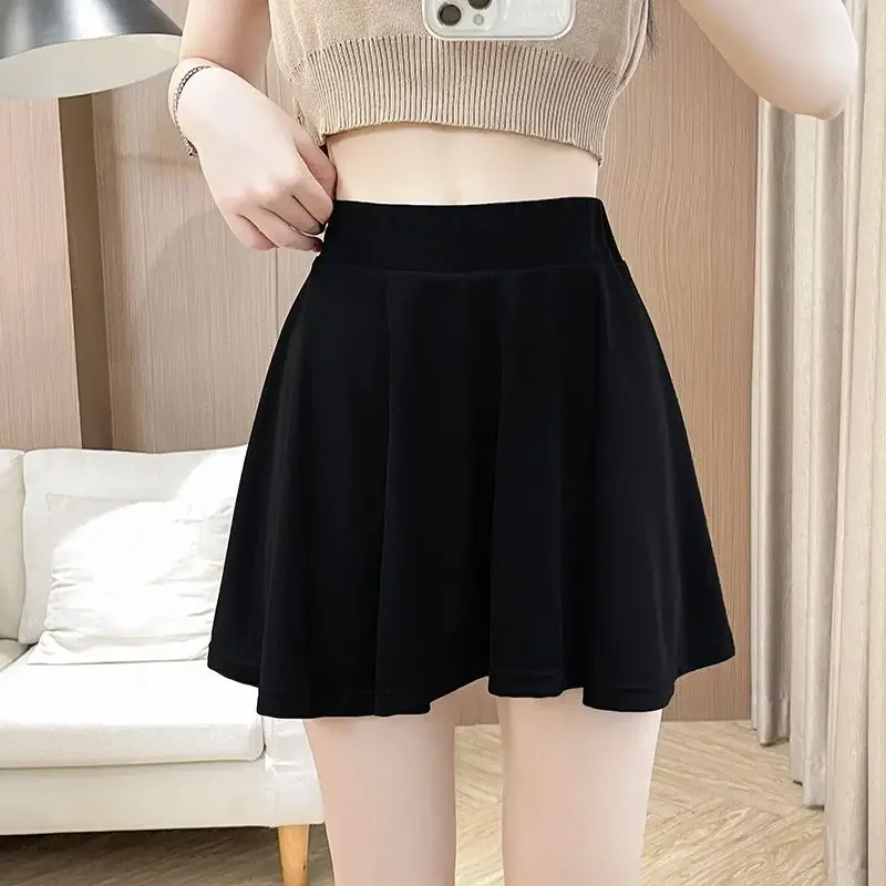 Short Women's Skirt Mini New In Female Skirts High Waist Offer High Quality Chic And Elegant Clothing Trend 2024 Streetwear V