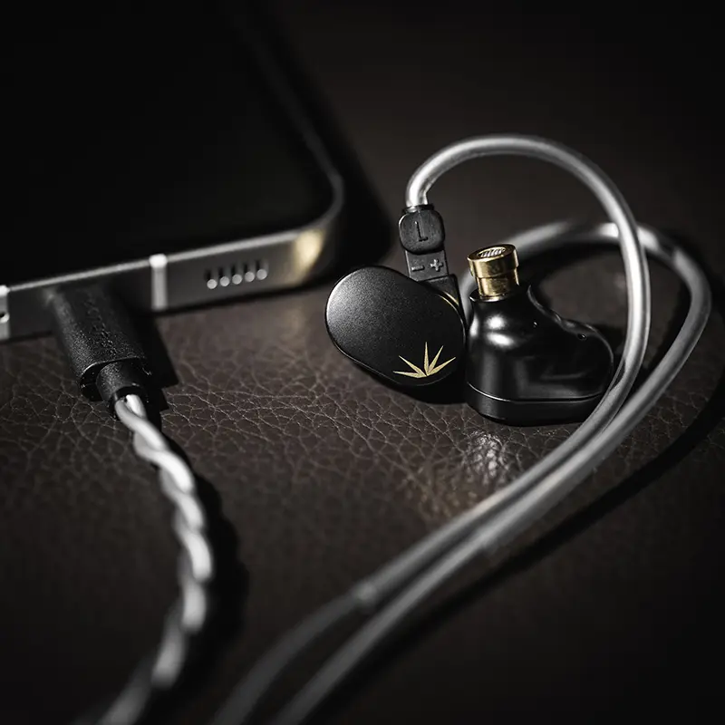 سماعات MOONDROP CHU II DSP عالية الأداء بمحرك ديناميكي USB-C سماعات داخل الأذن TYPE-C مع ميكروفون - 4