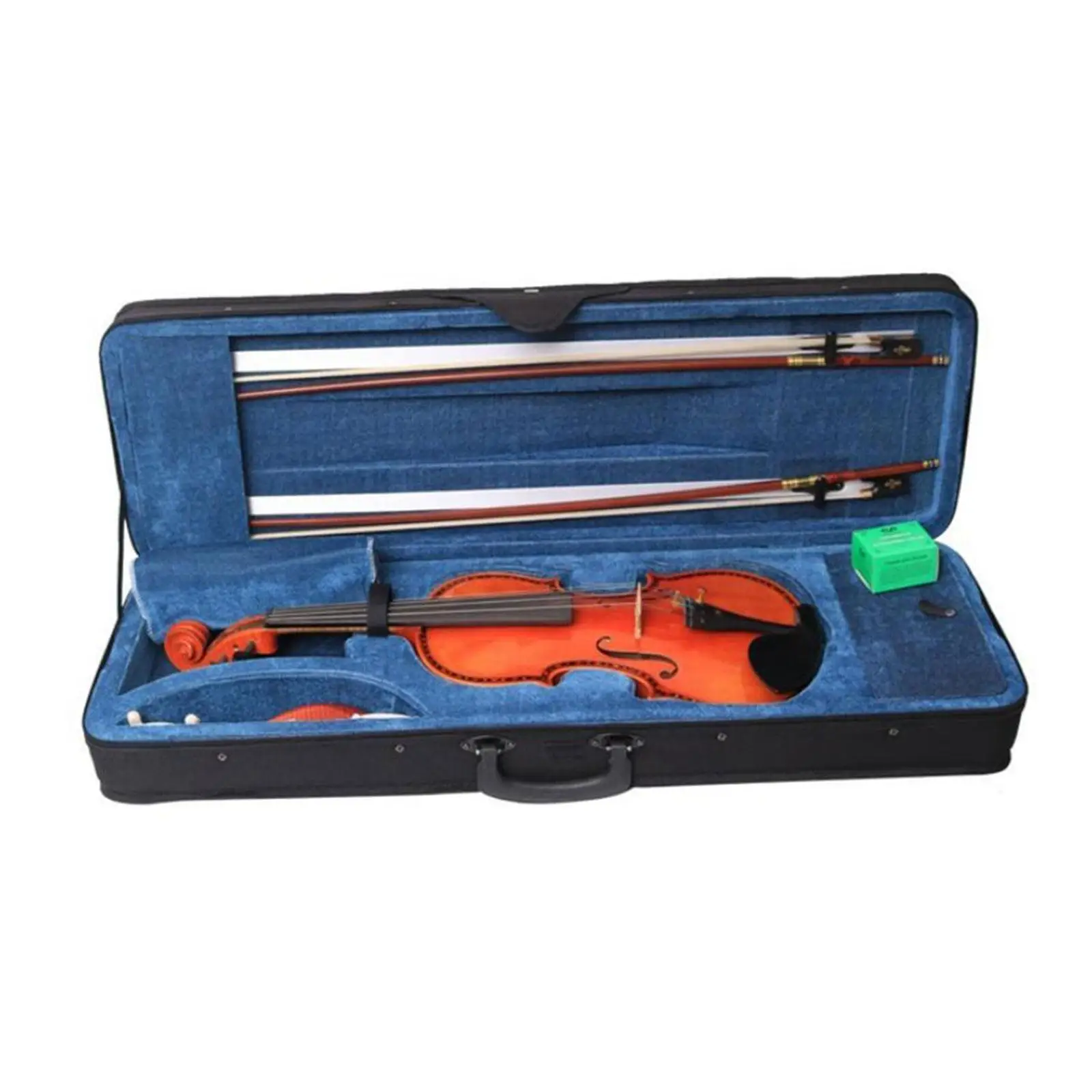 4/4 Violin Case,Portable,Sturdy with Straps Bow Holder Professional Oblong Violin Hard Case Lightweight for Travel Outdoor