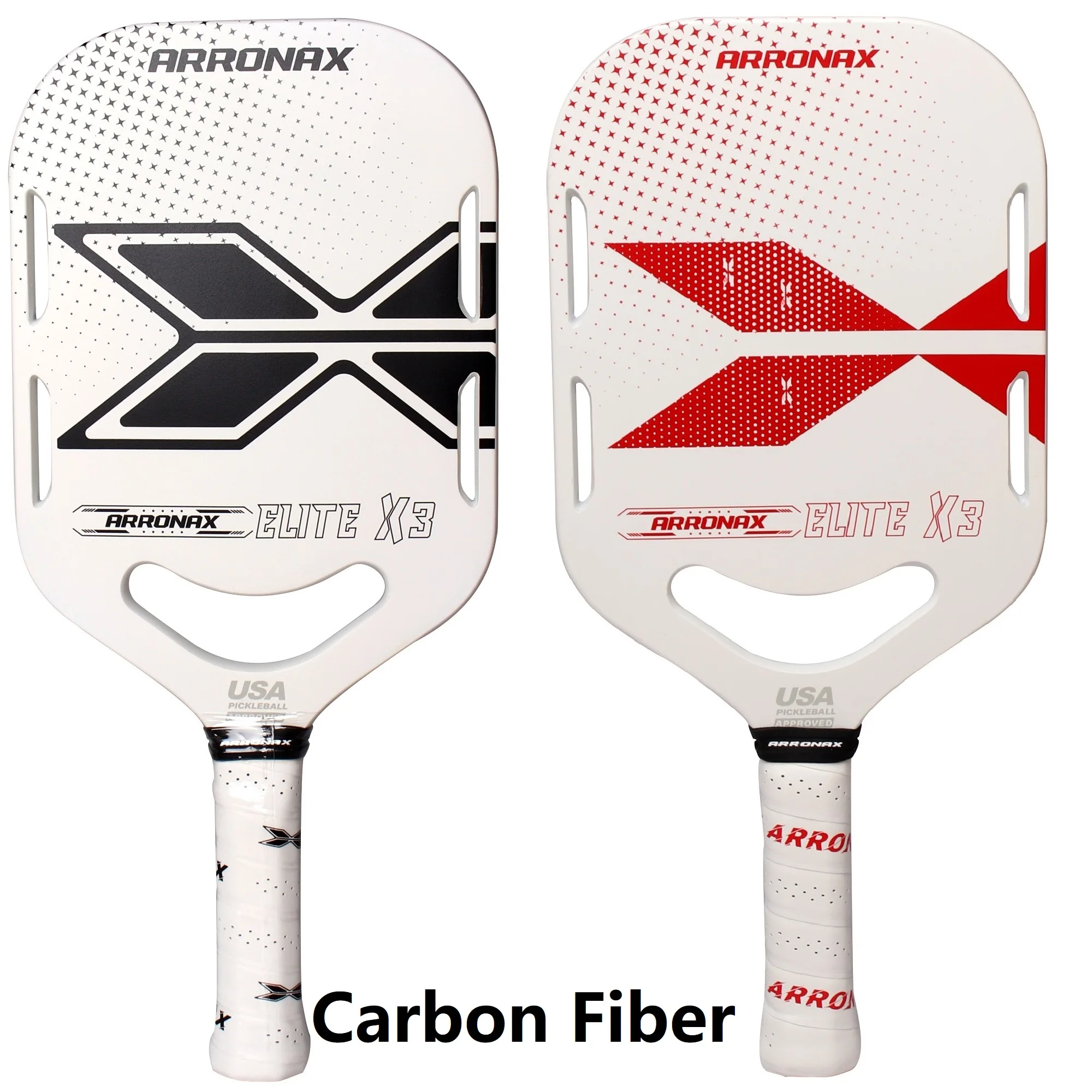 Pickleball Paddle 3K USAPA Approved, Carbon Fiber, Maximum Spin, Lightweight Paddle, Dura Foam Edge