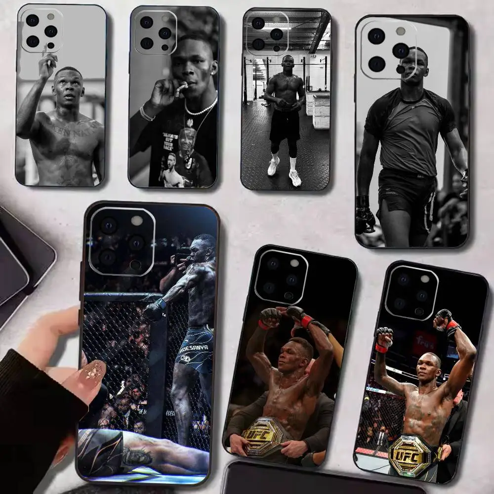 

I-Israel A-Adesanya Phone Case For iPhone17,16,15,14,13,12,11 Plus,Pro Magnetic with Magsafe Wireless Charging