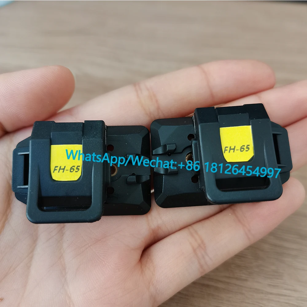 Free Shipping 1 Pair Orientek T43 GX37 Fusion Splicer Fiber Holders FH-65 Fiber Optic Fixture Fiber Optic Clamp