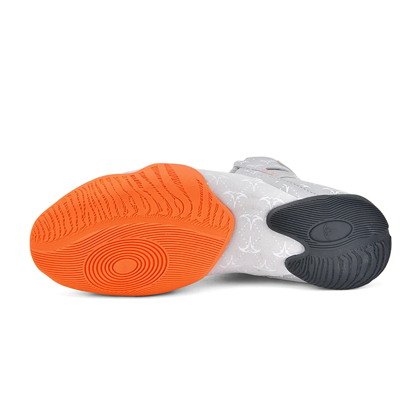 Hot Selling Men's Mesh Breathable Professional Lightweight Anti Slip Wrestling Training Shoes, Fighting Gym Training Shoes