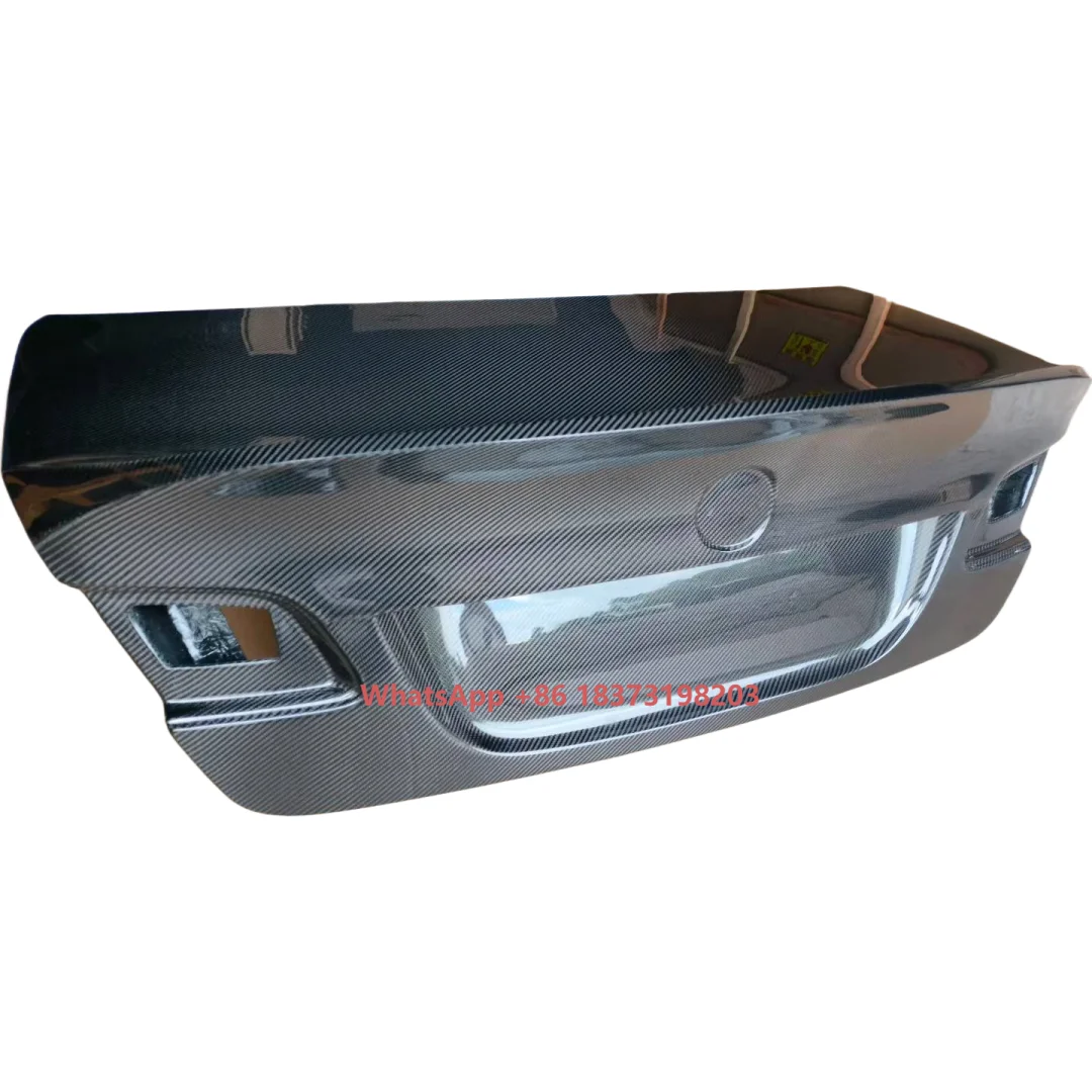 

For E92 M3 Rear Trunk Boot Lid Retrofit Upgrade Carbon Fiber Body Part Cover Replacement