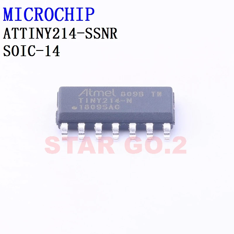 

5PCSx ATTINY214-SSNR SOIC-14 MICROCHIP Microcontroller