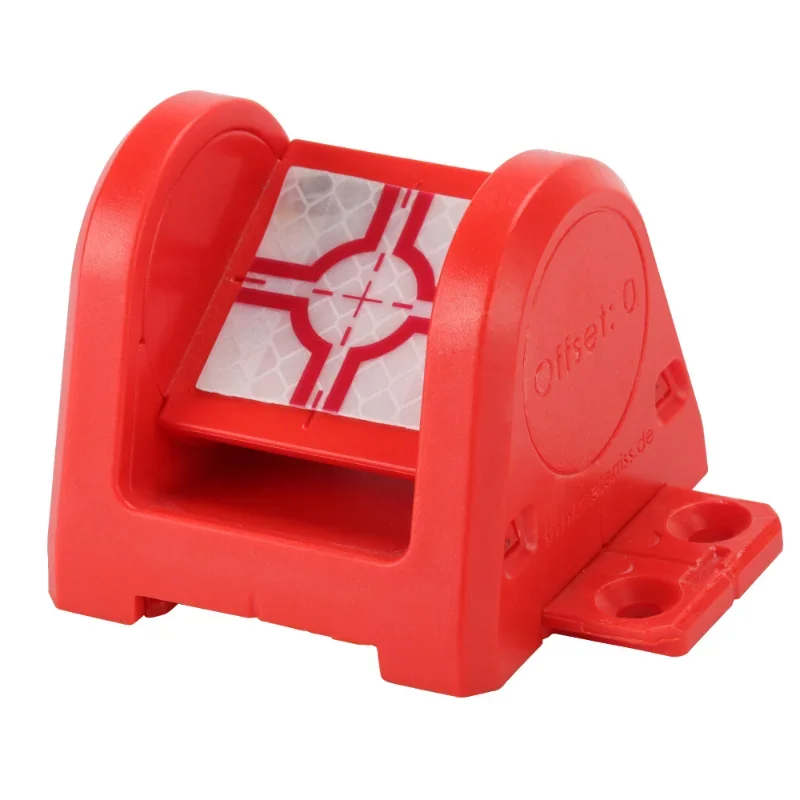 Hot Sale Useful RT109 Plastic Red Rotary Magnetic Reflective Target With 30*30mm Adhesive Sheet