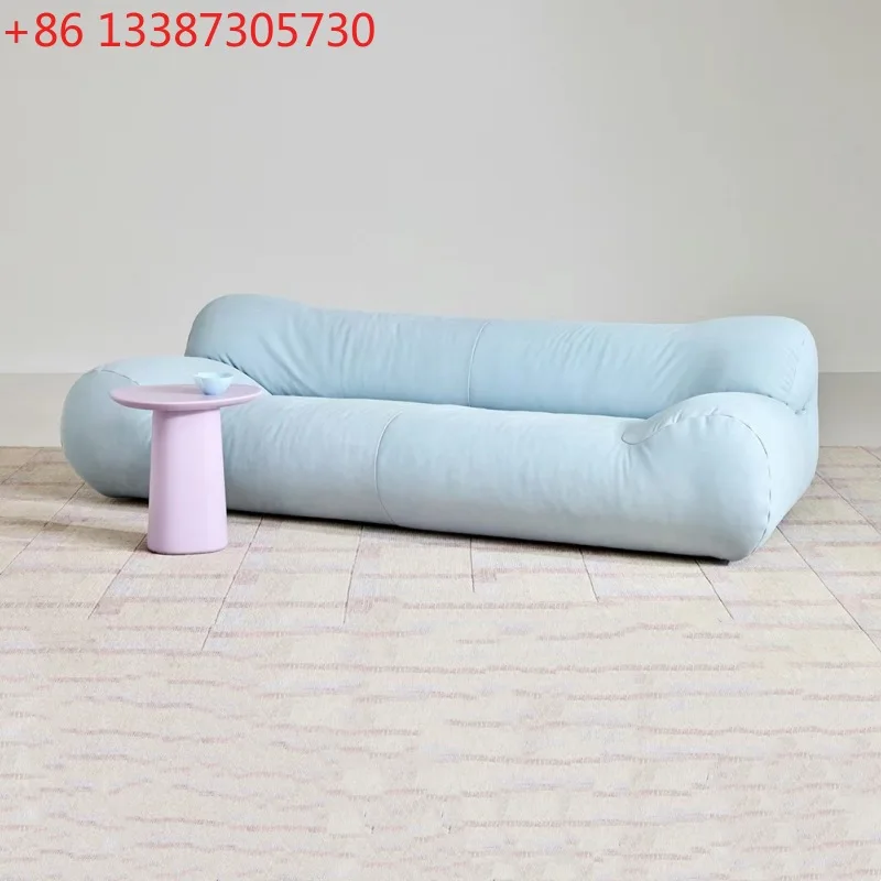 

Кремовый маленький ароматный ветер дофамин голубой маленькая квартира ленивый ветер, диван