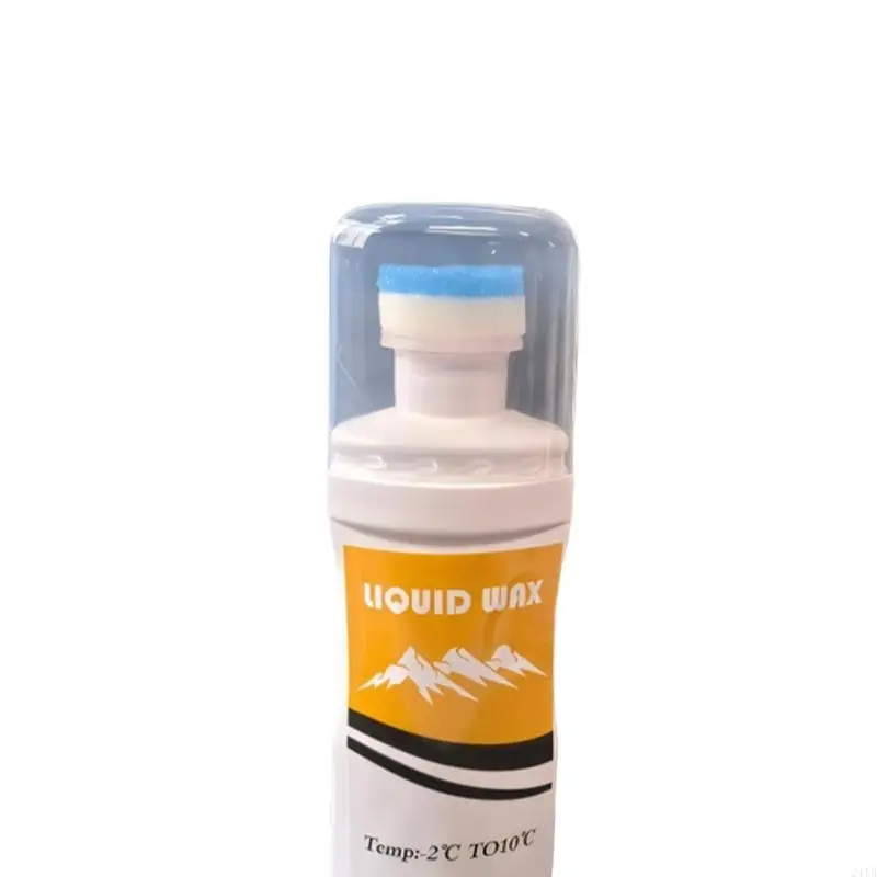 Universal Liquid Ski and Snowboard Wax 100ml Portable Quick Ski Wax for Snowboards And Skis Winter Sports Easy To Use 
