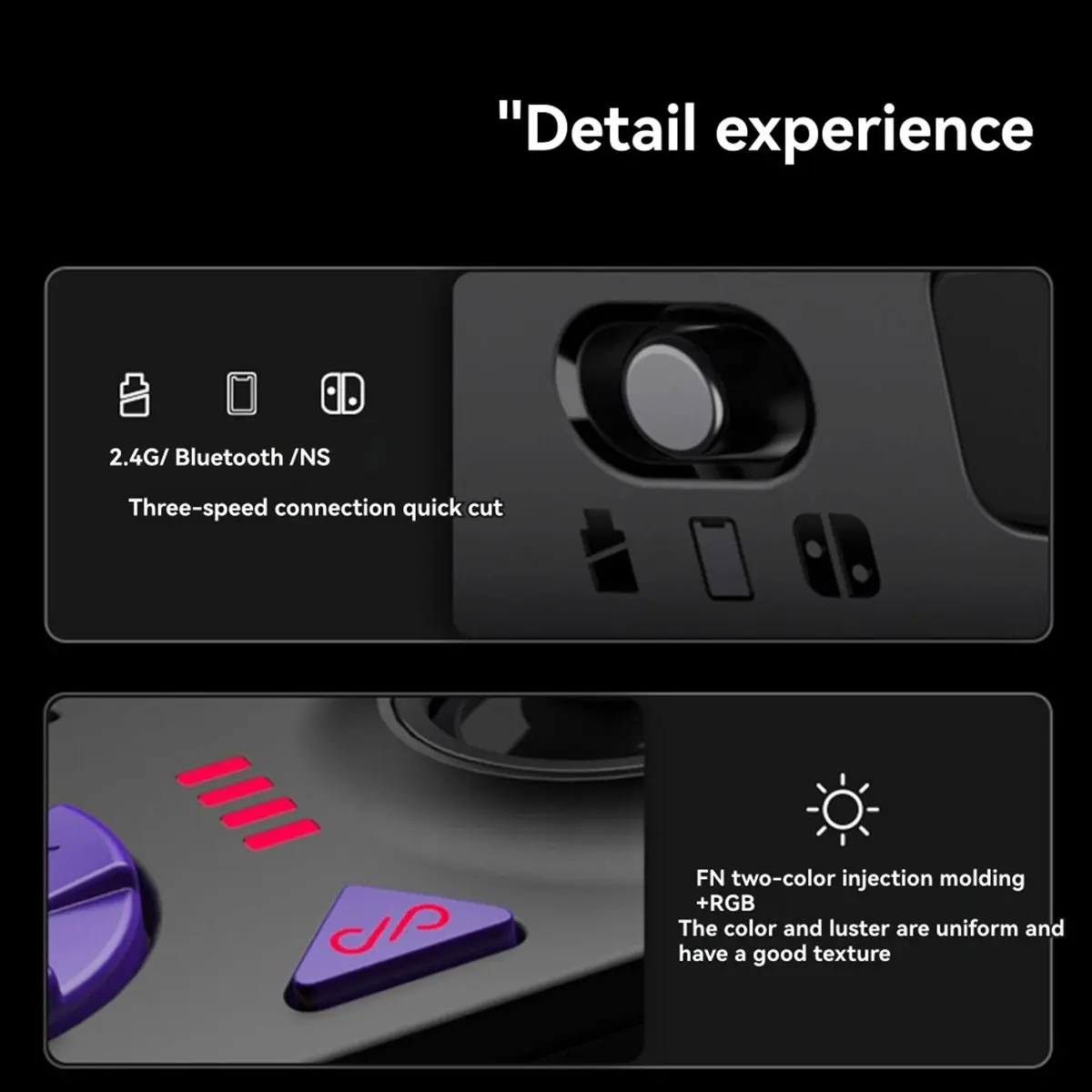 P5 Pro 8K Wireless Gamepad Bluetooth Controller with 8000Hz Polling Hall Trigger Capacitive Joystick for PC NS IOS