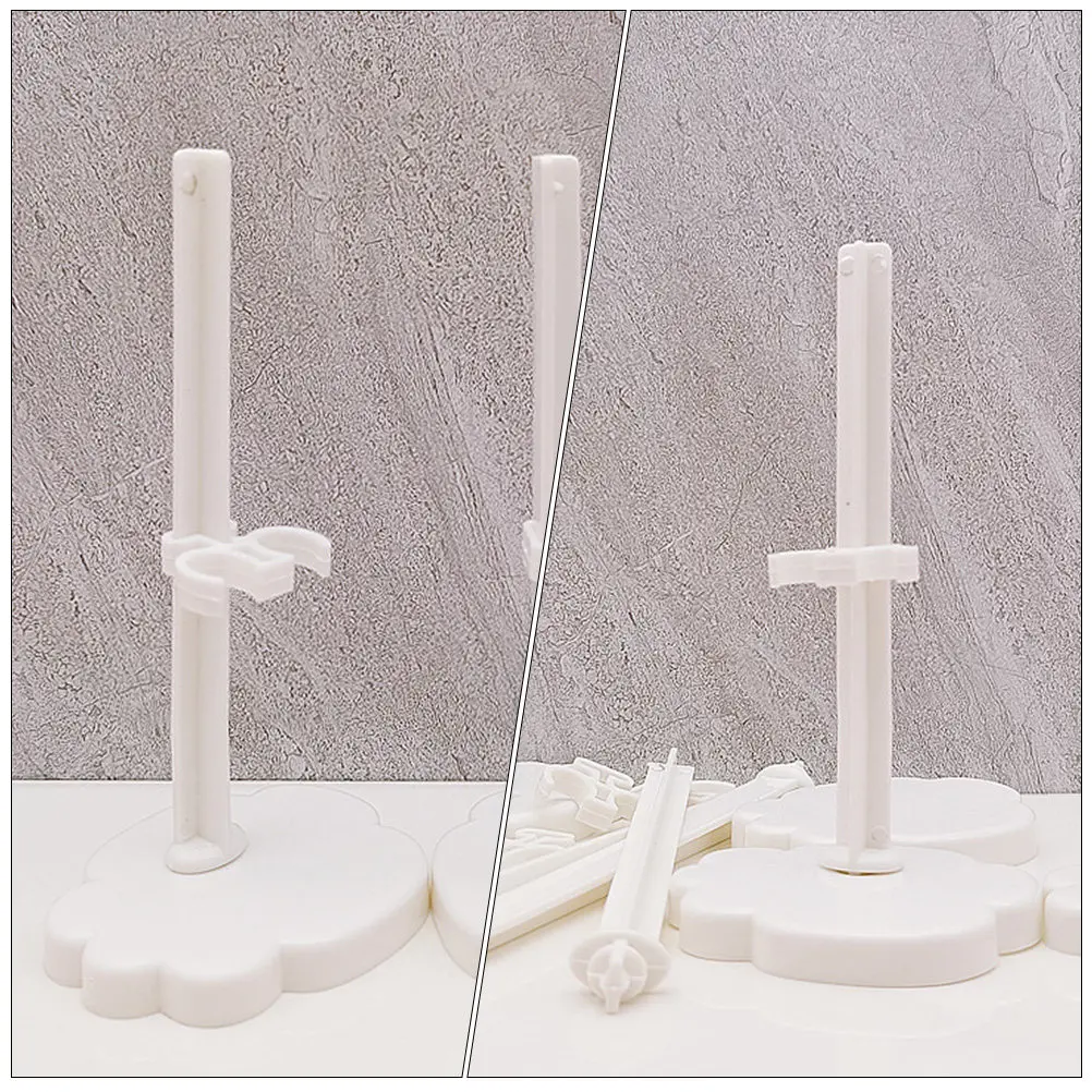 

12Pcs Supports Stable Display Stands Mini Lightweight Holders for Bedroom Shelf Figure Organizer Stands