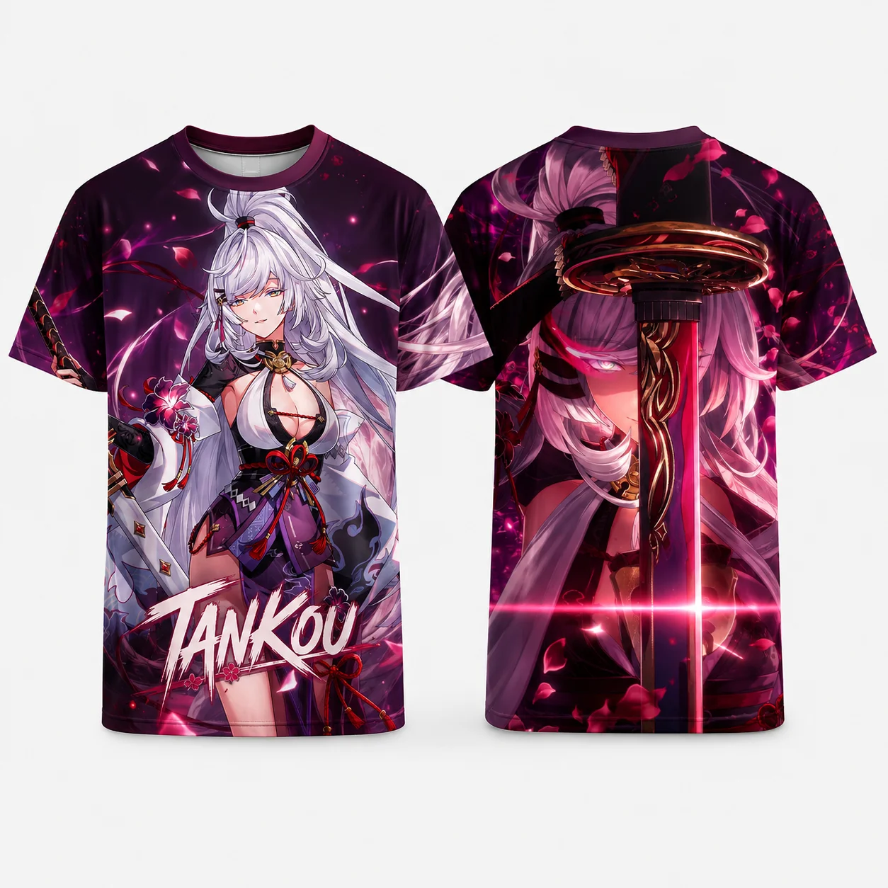 Neverness to Everness NTE Anime TShirt Zankou,Linko,Baicang All Over Print Football Jersey, Breathable Quick Dry Tee