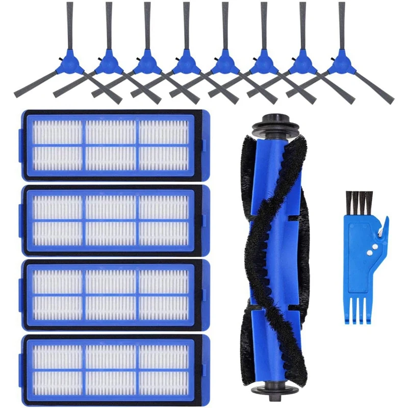 Peças de reposição para Robovac, Escova Principal e Lateral, Filtro HEPA, Aspirador Acessórios, 11S Max, 15C Max