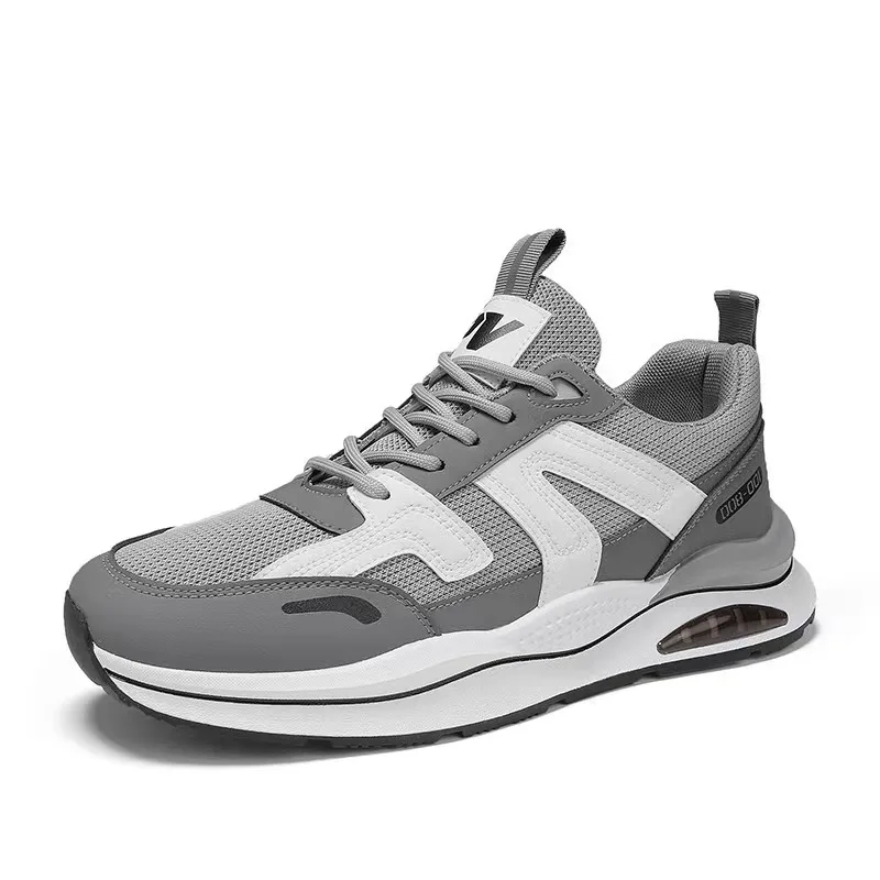 Men Sneakers Outdoor Casual Lace-up Shoes Men 2025 Fashion Breathable Non-Slip Platform Running Sport Comfortable Dad Shoes Male