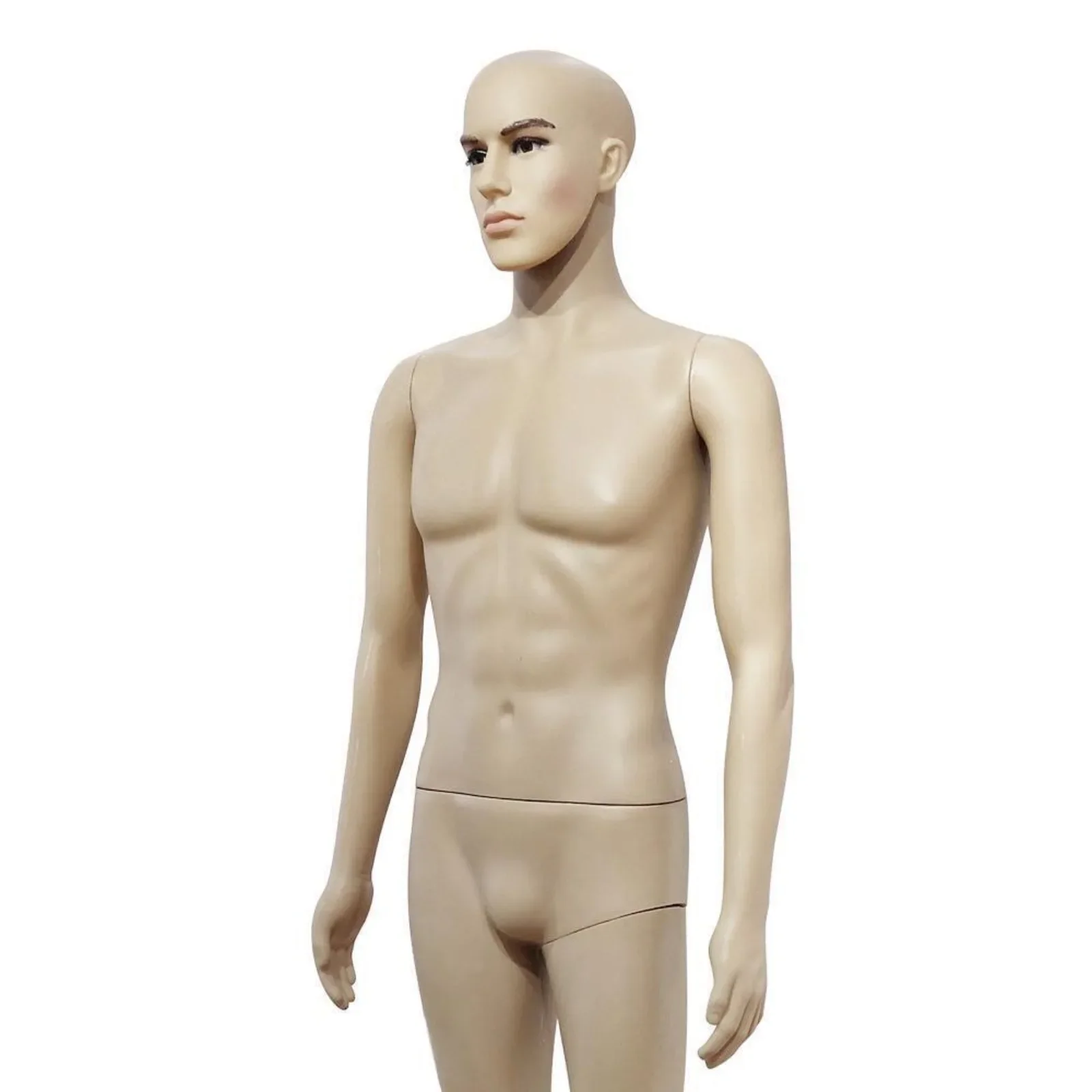 Pantalla  modelo humano realista  cuerpo completo para hombre, con Base, 183cm, alta calidad