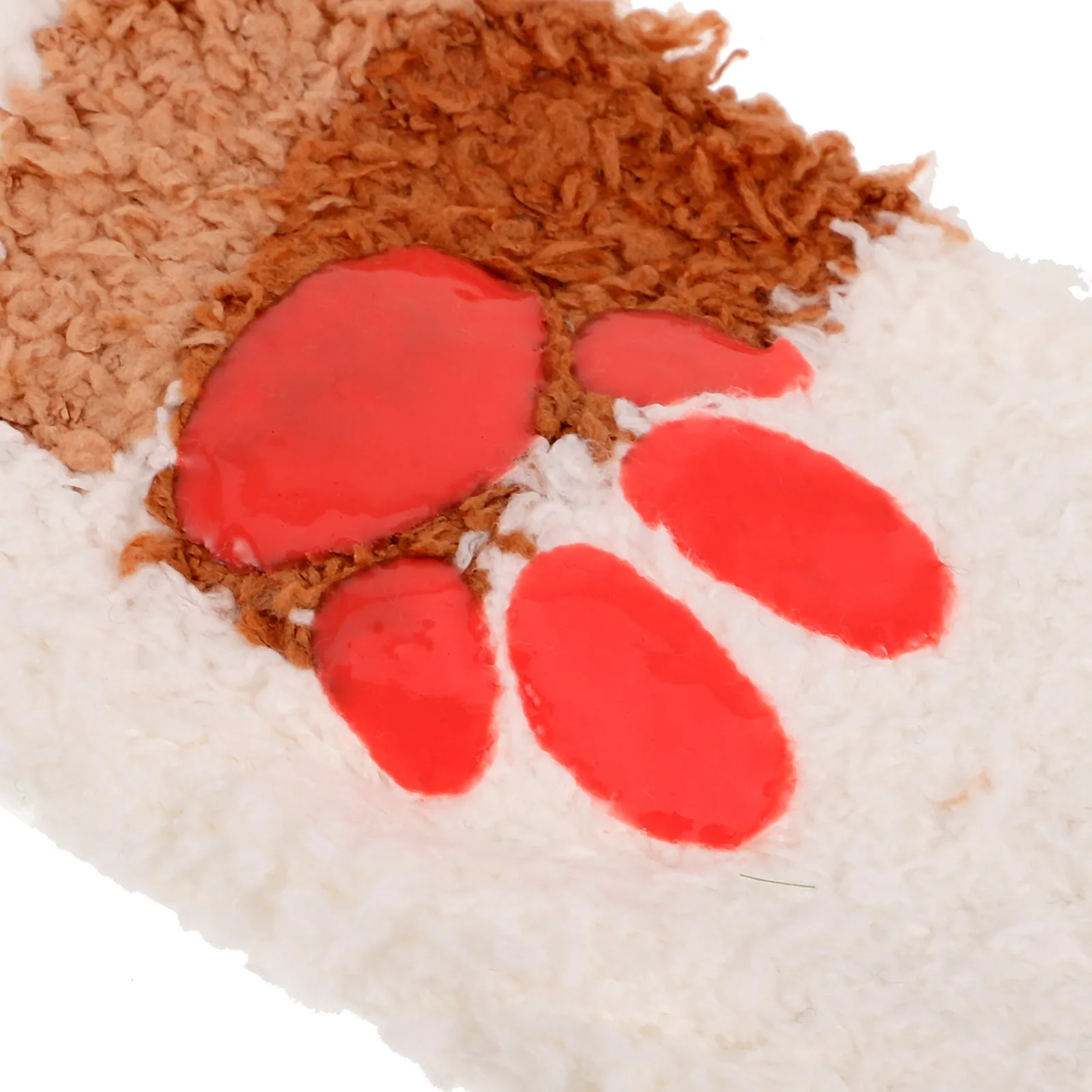 5 أزواج طفل الجوارب الطويلة المرجان الصوف الشتاء الخريف فوق الركبة جوارب لينة مطاطا جوارب طويلة إلى الركب طفل الموضة الدافئة #3