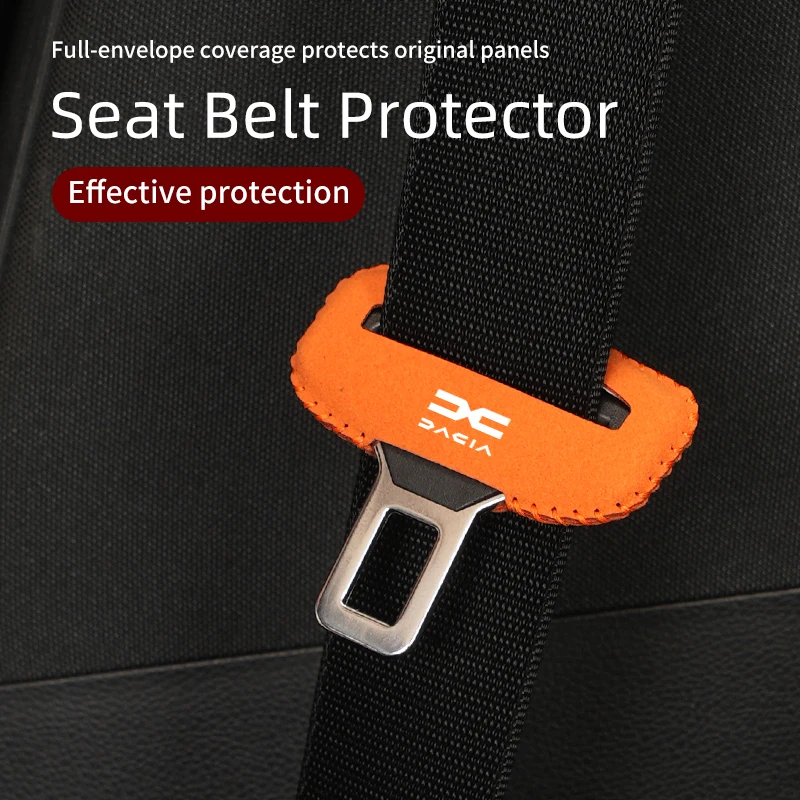 Car Styling Safety Belt Buckle Plug Cover Fur Protector For Dacia Duster Sandero Logan Lodgy Dokker Stepway Mcv 2 Solenza Largus