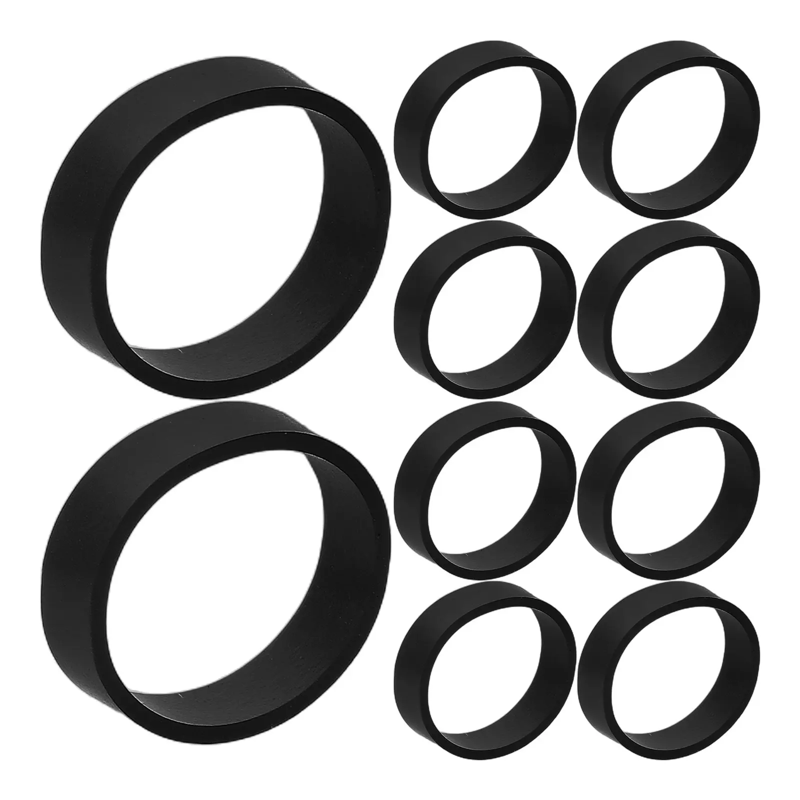 1000Pcs Reusable Silicone Cable Rings Elastic Cord Ties 15x5x1mm Minimalist Cord Organizer for Office School Home Data Power
