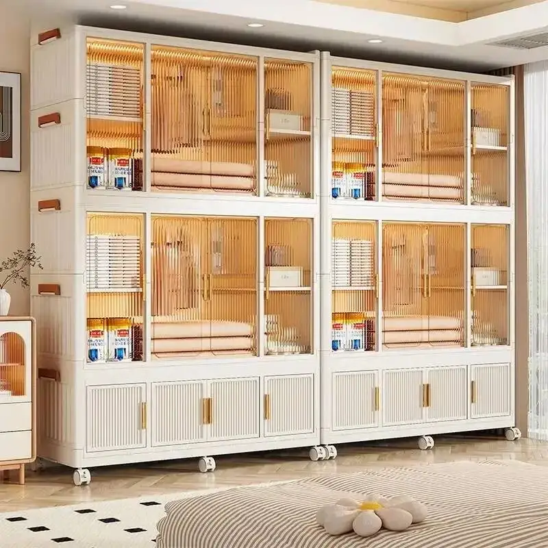 

Wardrobes Orgnizer Modular Luxury Nordic Proof Clothes Organizer Wardrobes Bedroom Storage Locker Guardarropa Bedroom Furniture