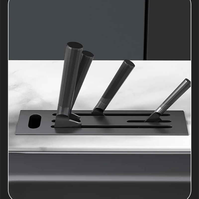 

Бытовая кухонная мойка из нержавеющей стали с держателем ножа, водопадный смеситель, умывальник, большой одинарный бак