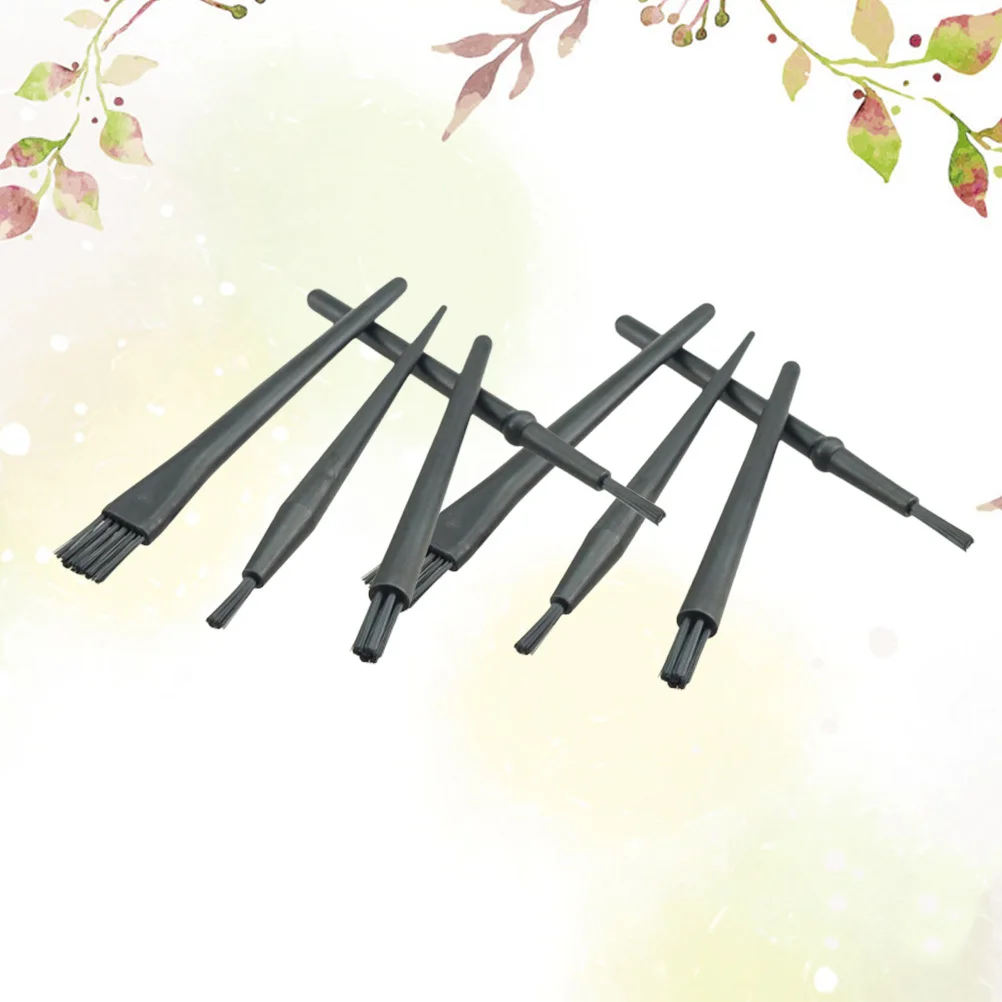 

8pcs Anti Static Brush Esd Cleaning Tool For Camera Electronics Keyboard Cellphone Fish Tank Machine Maintenance Round Handle