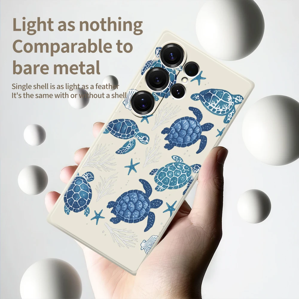 Turtle Shell Style Phone Case For Samsung Galaxy S25 S24 S23 S22 S21 S20 Ultra Plus S10 Plus S24FE S23FE S22FE S21FE Cover