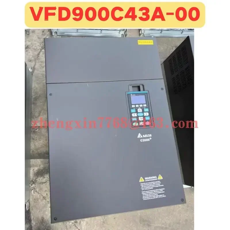 Used Frequency Converter VFD900C43A-00 VFD900C43A 00 Normal Function Tested OK