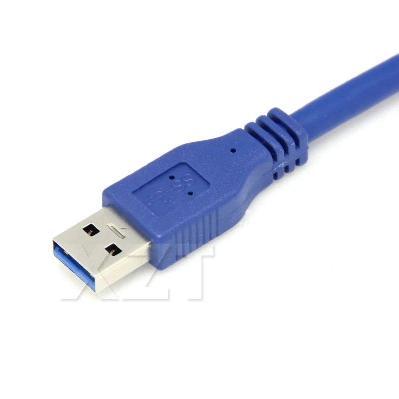 USB3.0 Extension Cable USB 3.0 Cable Male to Female Extender Data Sync no Screw Panel Mount Connector for PC Printer Hard Disk