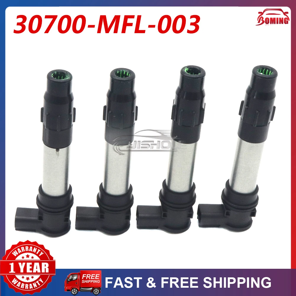 4Pcs/lot 30700-MFL-003 Ignition Coil Kit For Honda CBR1000RA CBR1000RR 2008-2019 30700MFL003 129700-5150 30700 MFL 003