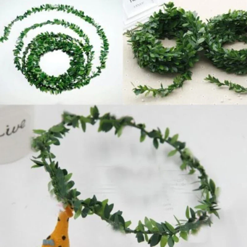 

Artificial Cane Artificial Rattan Iron Wire Vine Festival Decoration For DIY Wedding Decoration Wreath Rattan Fashion