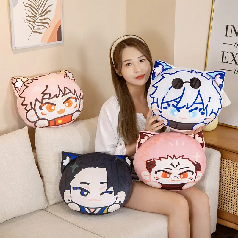 Hot Sales Anime Jujutsu Kaisens Cartoon Cute Gojo Satoru Ryomen Sukuna Small Backpack Pendant Home Kawaii Fans Gifts