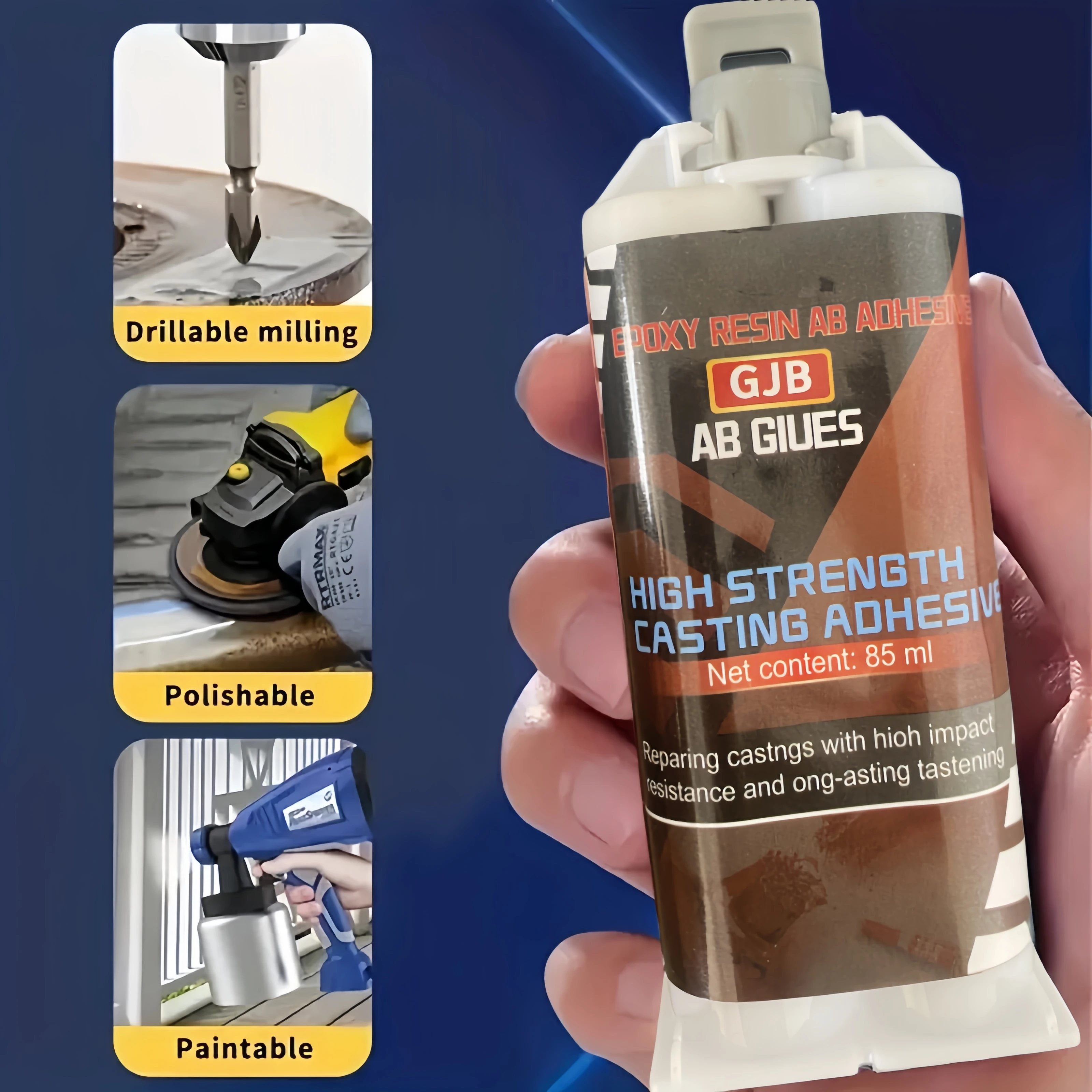 85ml-Magic Repair Glue AB Glue - Epoxy Resin Ab ulasan dan harga