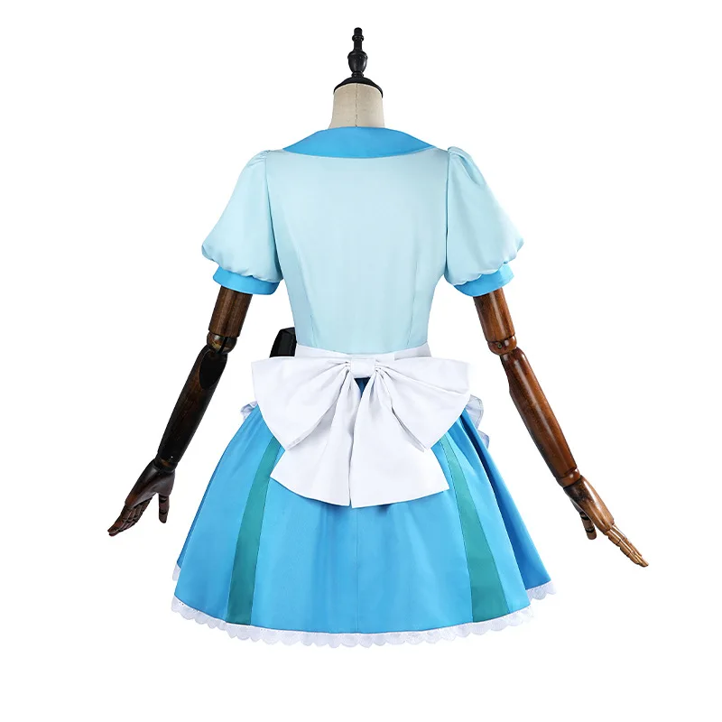 In Stock  Anime Pantyy & Stocking Cosplay Anarchy with Garterbeltt Costume Lolita Maid Dress Angel Halloween Outfit for Women