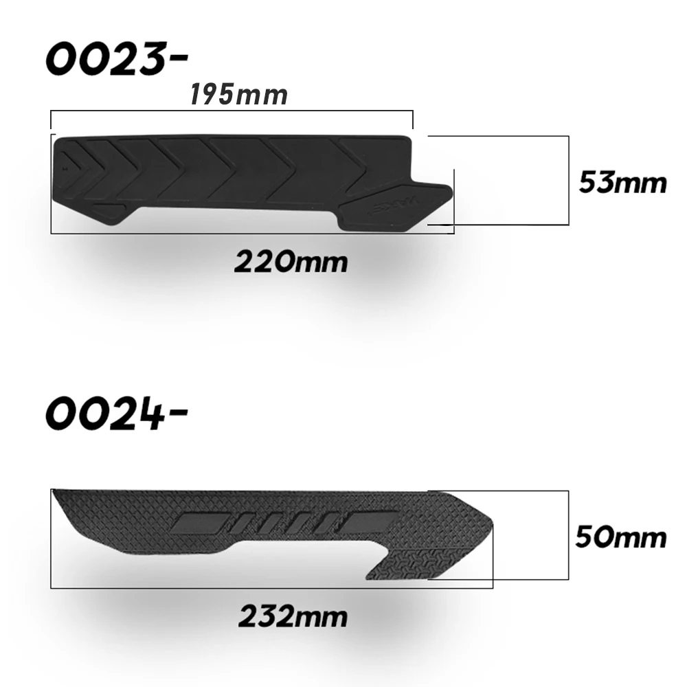 KRSEC MTB Rennrad Rahmenschutz Fahrrad Anti-Rutsch-Aufkleber Silikon Kettenstrebe Schutzfolie Pad Airbag Unterrohr Aufkleber – Detail 2