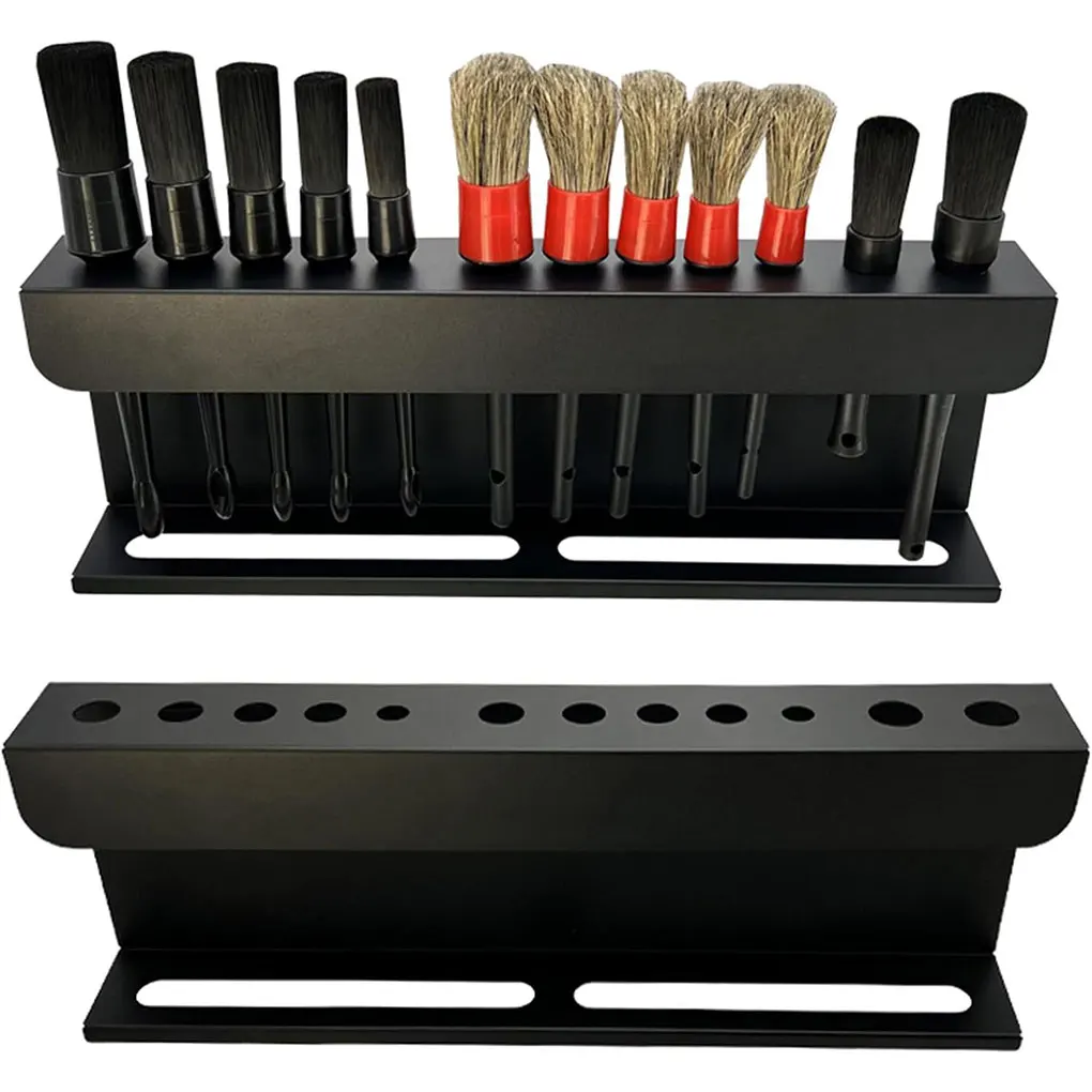 Convenient And Practical Car Detailing Brush Holder Never Misplace Brushes Again Sturdy And Durable