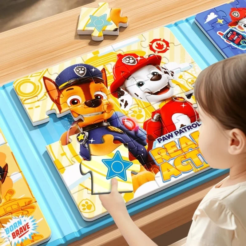 Paw Patrol Magnetic Puzzles for Kids Learning & Fun Magnetic Jigsaw Toys for Boys and Girls Educational Children Birthday Gifts