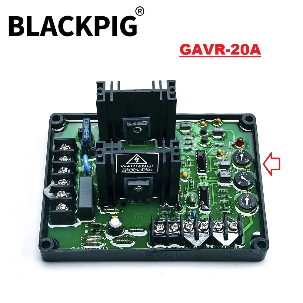 GAVR 8A 12A 15B 20A AVR Brushless Generator Automatic Voltage Regulator Stabilizer Generator Parts GAVR-12A GAVR-8A GAVR15A