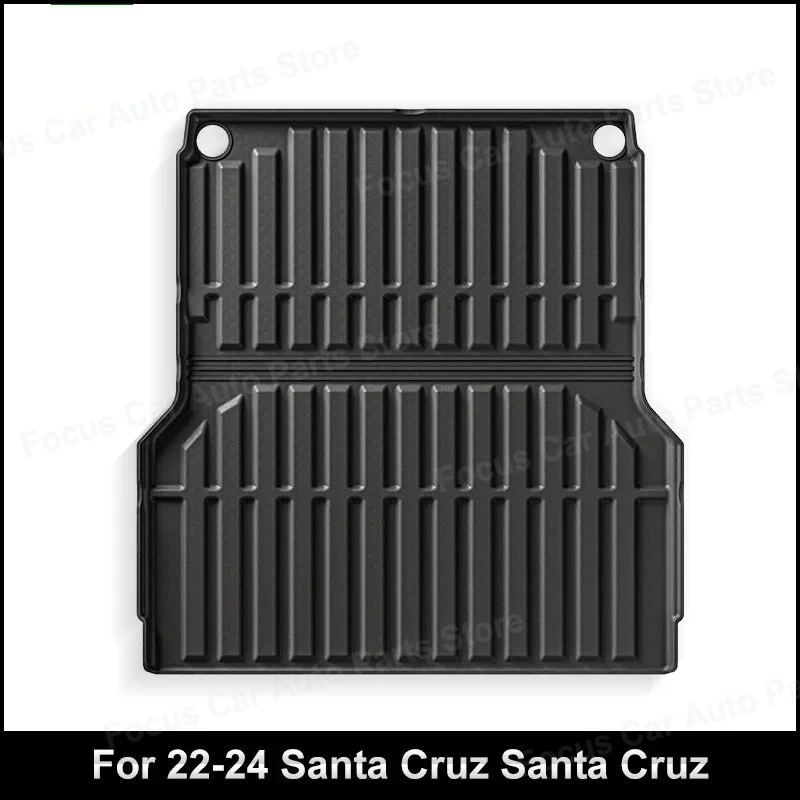 

Car Rear Trunk Mat for Hyundai Santa Cruz 2022-2024 TPE Protector Pad All Weather Carpet Cargo Liner Mat