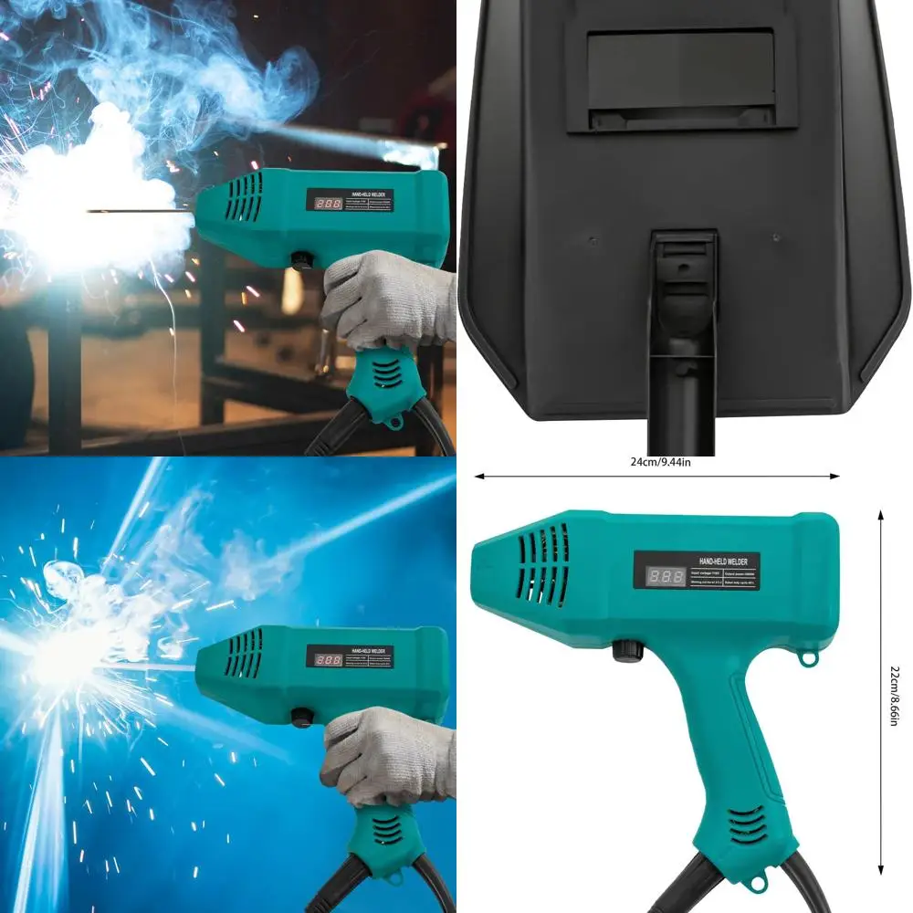 

Портативный сварочный аппарат 3000 Вт с ЖК-дисплеем и инвертором IGBT для сварки нержавеющей стали, алюминия и чугуна (синий)