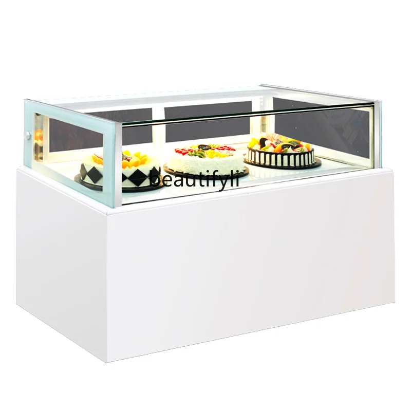 

yj24 Right Angle Cake Cabinet Chocolate Refrigerated Display Cabinet Double Layer Single Layer Dessert Fresh Keeping Cabinet