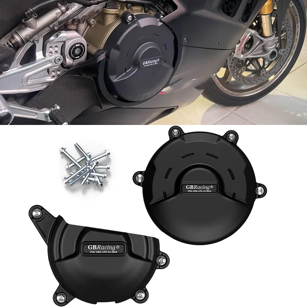 

Motorcycles Engine Protection Cover For DUCATI PANIGALE V4 V4S 2018 2019 2020 2021 2022 2023 2024 2025