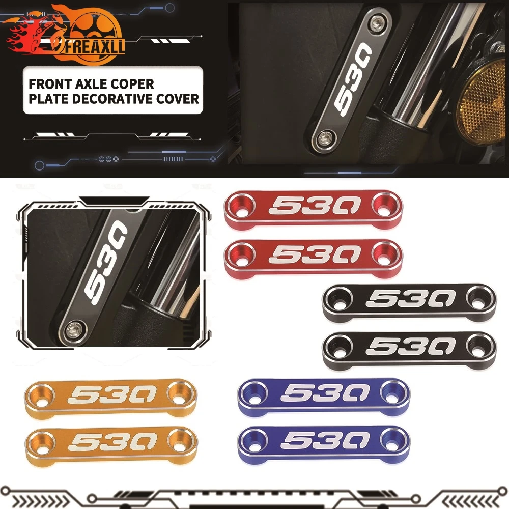 Para Yamaha T-MAX TMAX 530 tmax530 SX/DX 2015-2019 eje delantero de motocicleta placa de cobre cubierta decorativa T MAX 530 2016 2017 2018