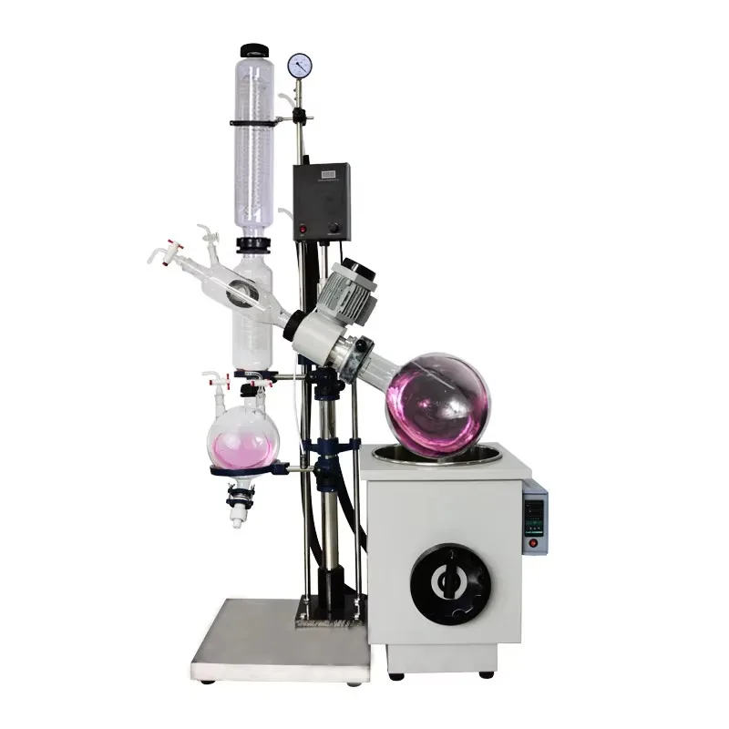 20L Rotary Bottle Capacity Plant Extraction Rotary Evaporator For Lab