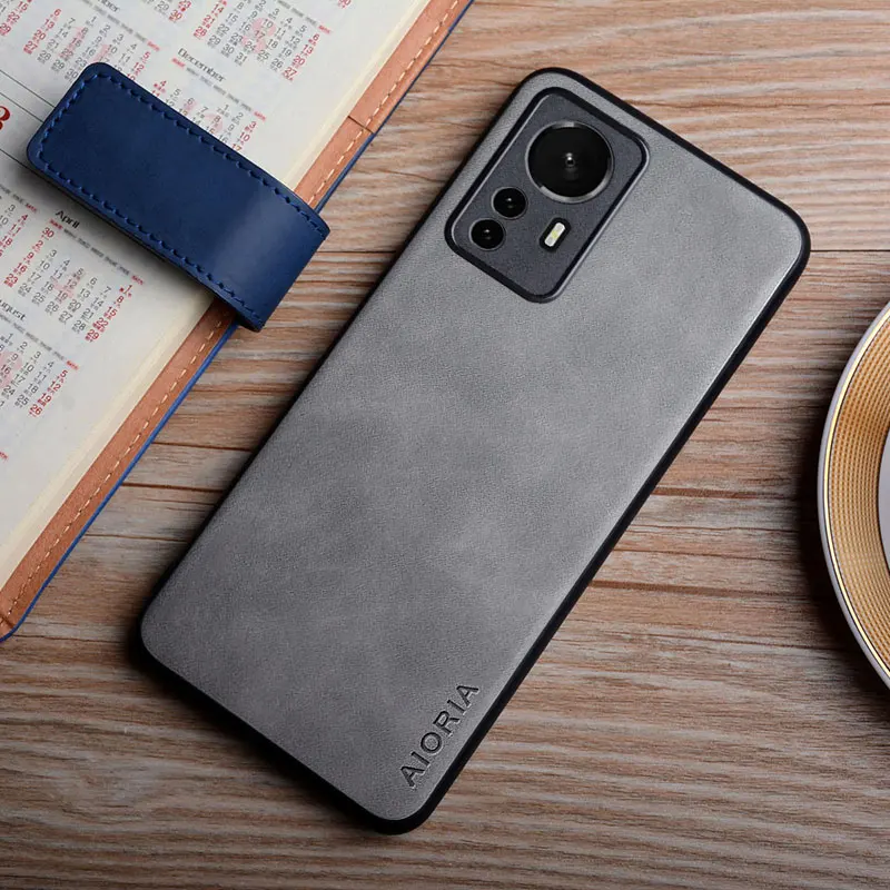 Leather Case For Xiaomi 12 12T 12S Pro 12X Ultra Lite coque lightweight silky feel durable cover for xiaomi 12 case funda