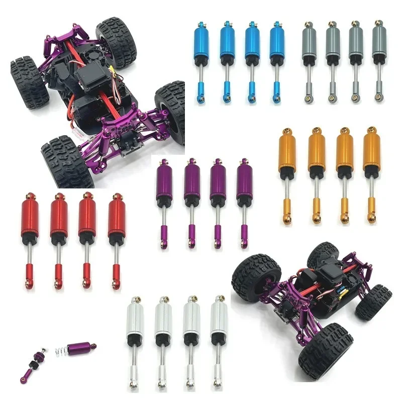 Metal Upgrade,Front and Rear Hydraulic Shock Absorbers,For MJX 1/14 MJX 14209 14210 RC Car Parts