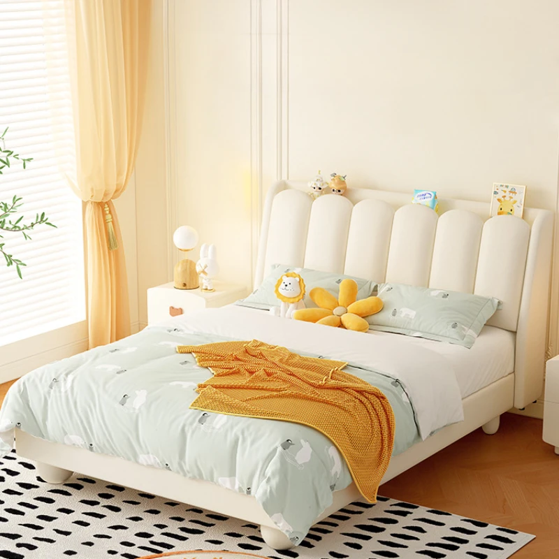 American Princess Childrens Bed Pretty Modern Luxury Comferter Bed Solid Wood Cama Bedroom Set Furniture